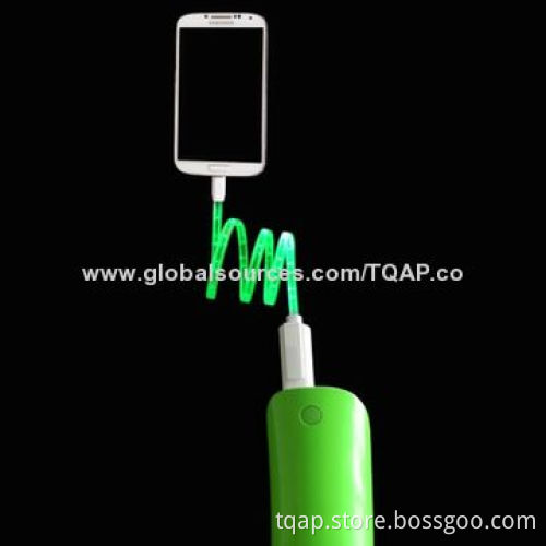LED Flashlight (3 Fiber Wires) 30-pin USB Cable, 1.0m Length